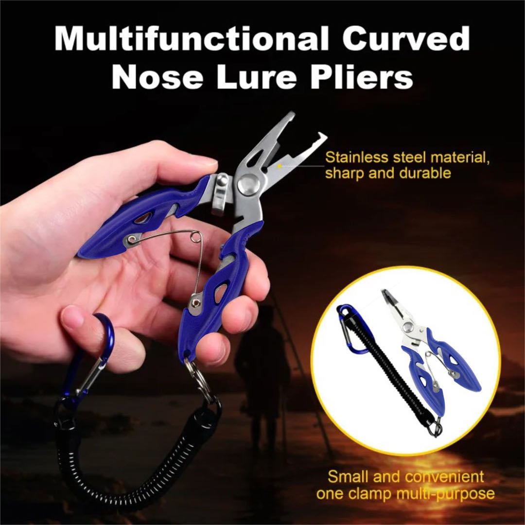 Fishing Hook Remover - Многофункциональные плоскогубцы с изогнутым отверстием для