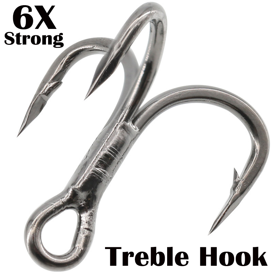 Fishing Hook Assortment - Тройной рыболовный крючок 6X из прочной