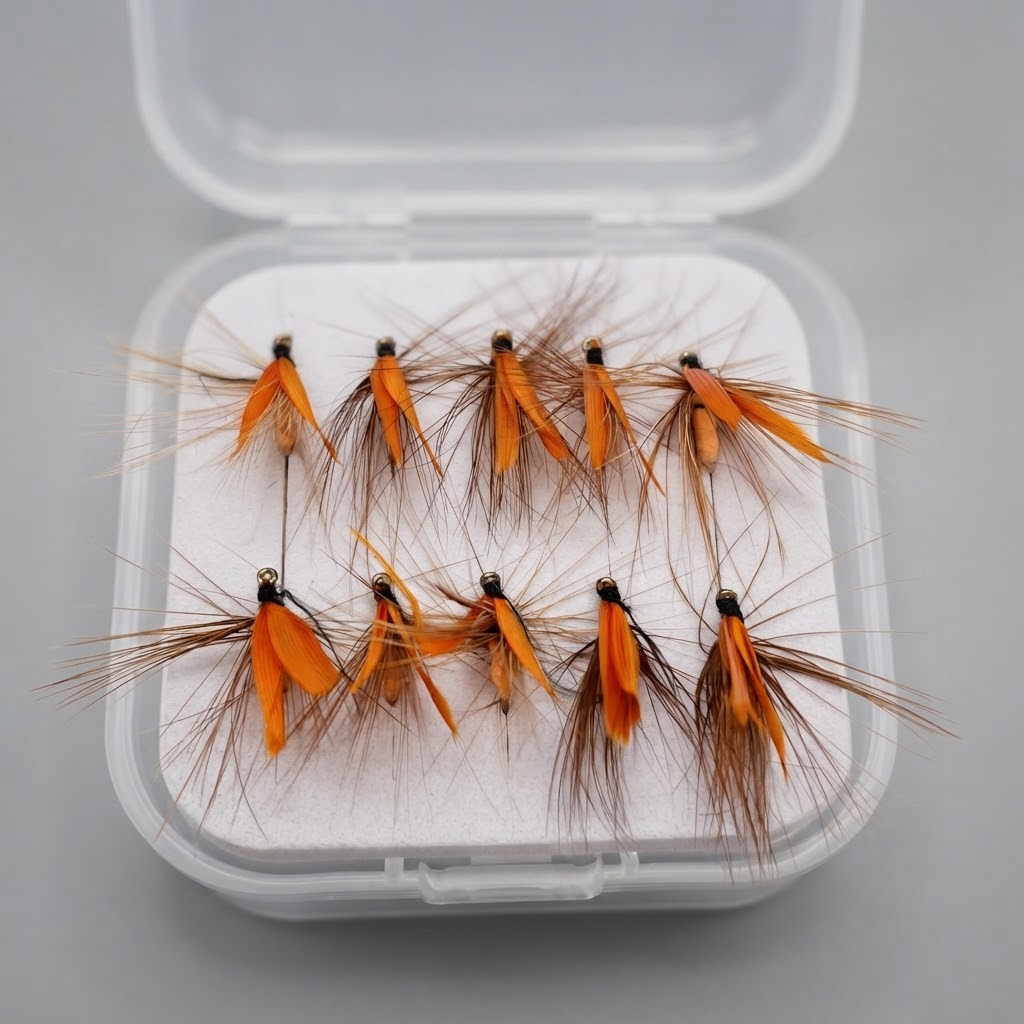 10 шт./коробка Искусственные м – обзор и цена Fishing Hook Box