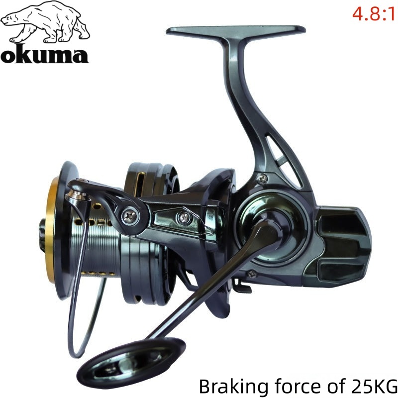 Рыболовная катушка OKUMA 8000- – обзор и цена Daiwa Reel Bg