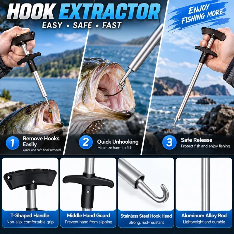 Профессиональный многофункцион – обзор и цена Fishing Hook Remover